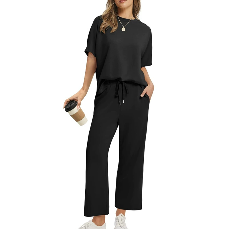 🌸Neu eingetroffen 50 % RABATT💖 Weiches, lässiges Oberteil und Hose für Damen