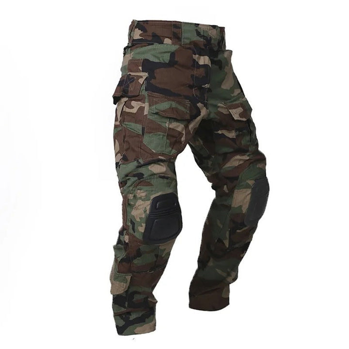 Herren Multicam Tactical Kampfhose Mit Knieschützern – Robuste Cargo Hose