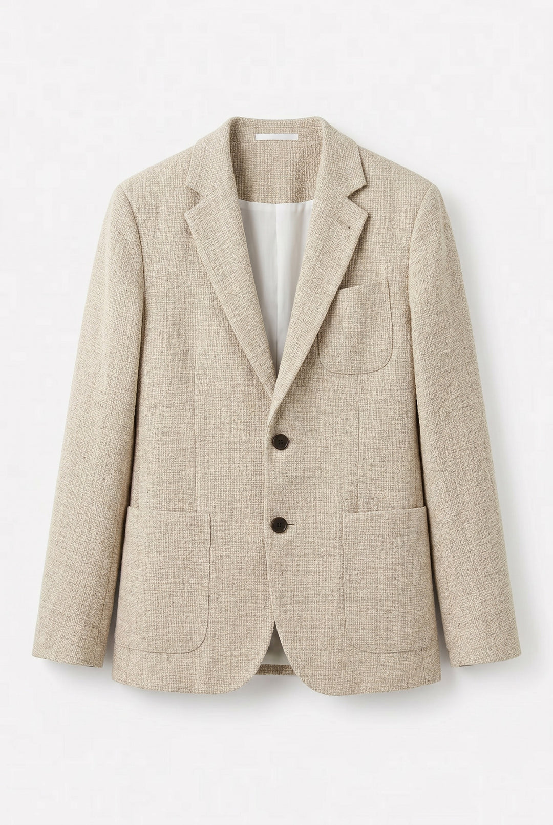 Slim-Fit-Tweedanzug für Herren – Blazer und Hose im klassischen Smart-Casual-Stil