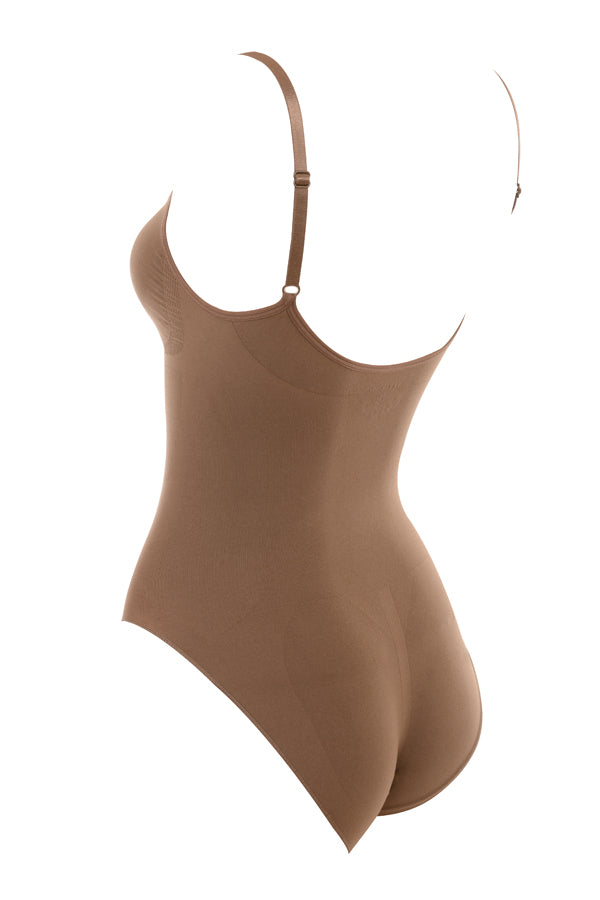 Sculpting Full Brief Bodysuit – Mocha